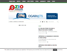 Tablet Screenshot of oziomagazine.it